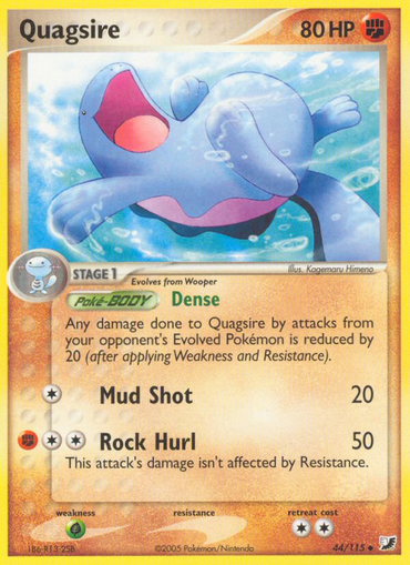 Quagsire (44/115) [EX: Unseen Forces]