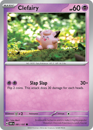 Clefairy (081/197) [Scarlet & Violet: Obsidian Flames]