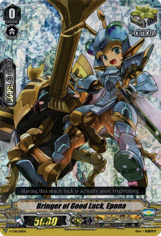 Bringer of Good Luck, Epona (Parallel Foil) (V-TD11/011EN) [Altmile]
