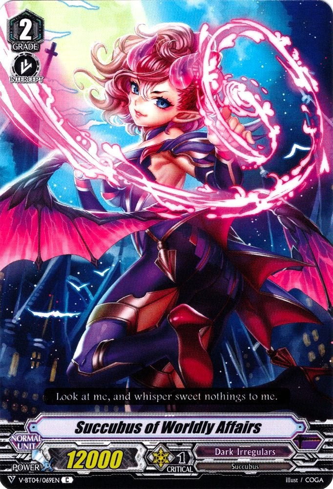 Succubus of Worldly Affairs (V-BT04/069EN) [Vilest! Deletor]