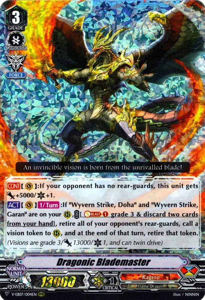 Dragonic Blademaster (V-EB07/004EN) [The Heroic Evolution]