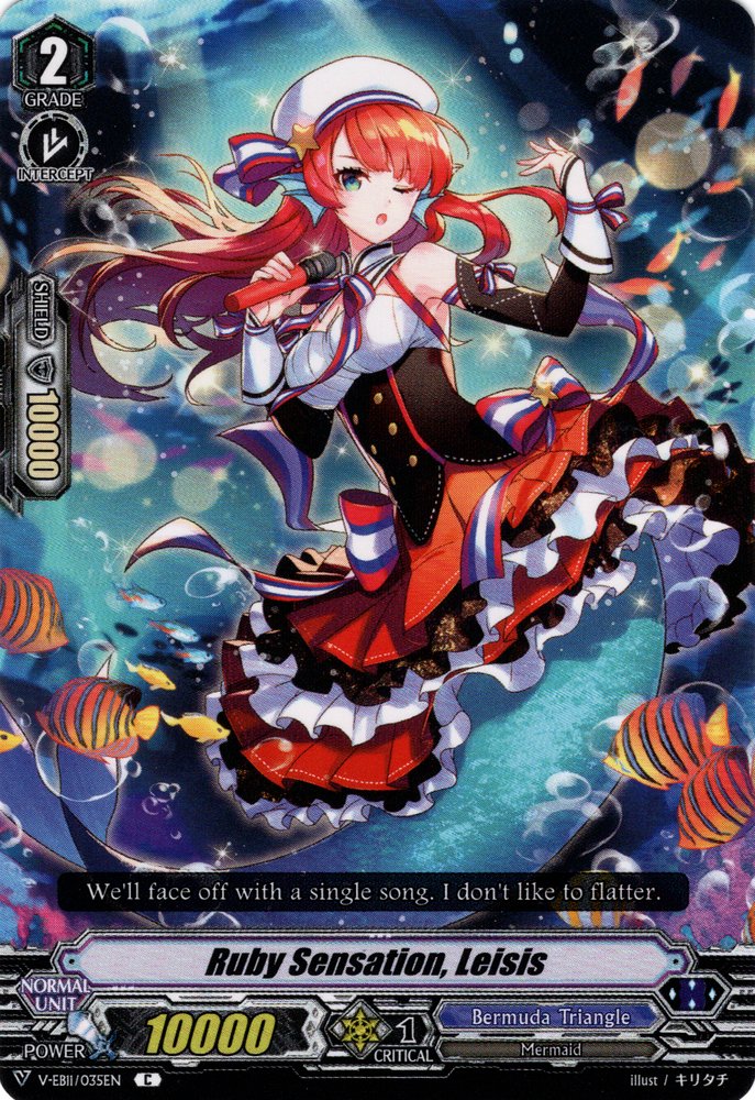 Ruby Sensation, Leisis (V-EB11/035EN) [Crystal Melody]