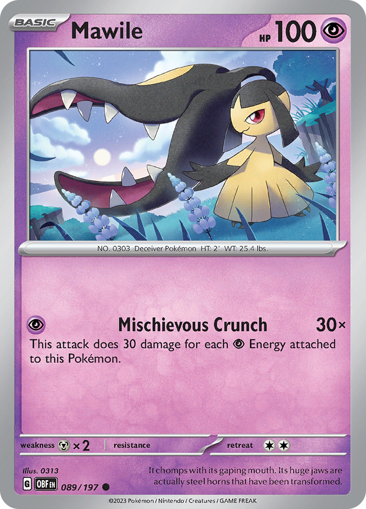 Mawile (089/197) [Scarlet & Violet: Obsidian Flames]