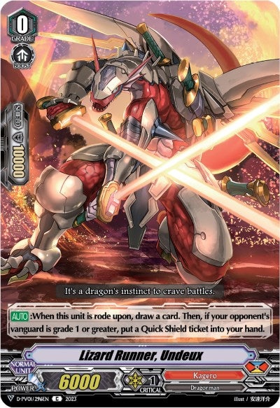 Lizard Runner, Undeux (D-PV01/296EN) [History Collection]