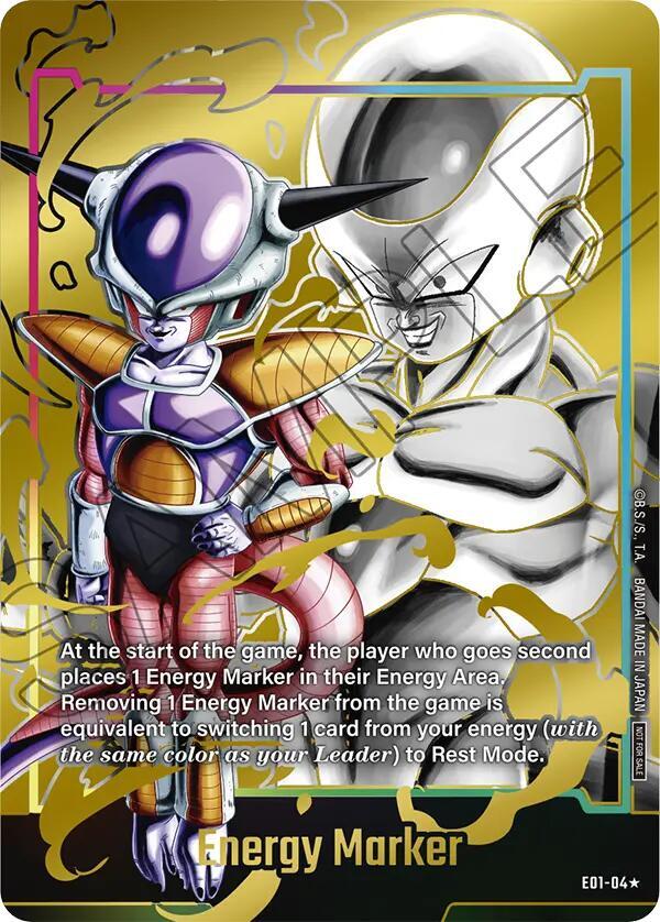 Energy Marker (E01-04) (Gold) [Fusion World Energy Markers]