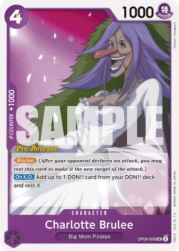 Charlotte Brulee [Two Legends Pre-Release Cards]