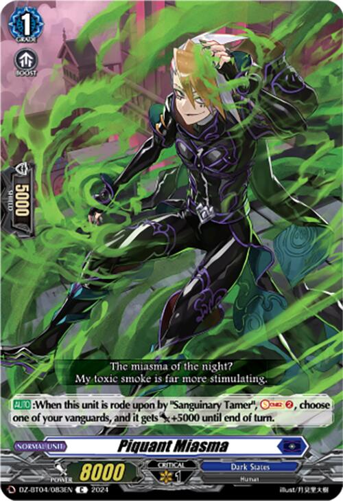Piquant Miasma (DZ-BT04/083EN) [Destined Showdown]