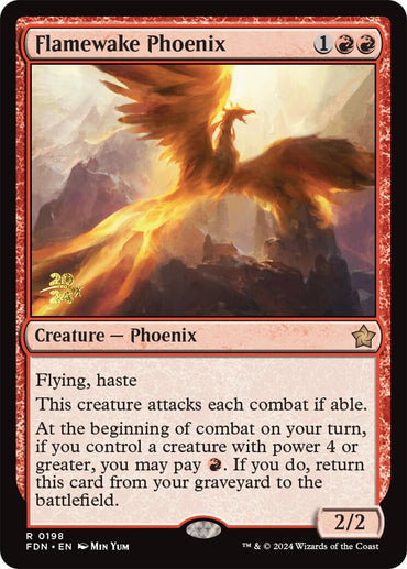 Flamewake Phoenix [Foundations Prerelease Promos]