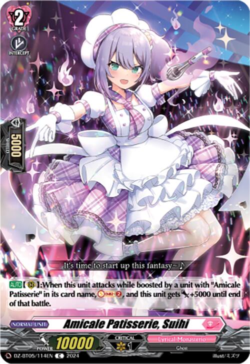 Amicale Patisserie, Suihi (DZ-BT05/114EN) [Omniscient Awakening]