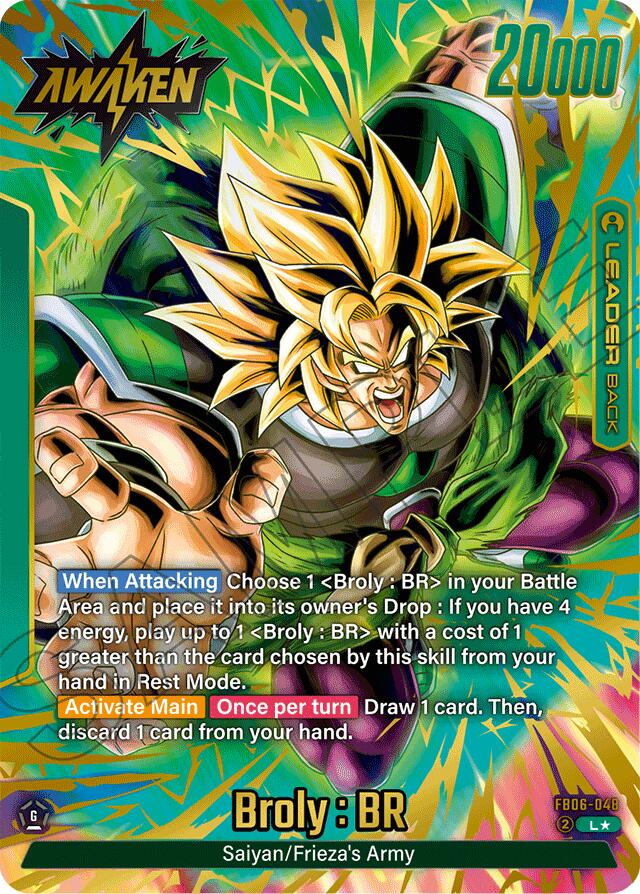 Broly : BR (FB06-048) (Alternate Art) [Rivals Clash]