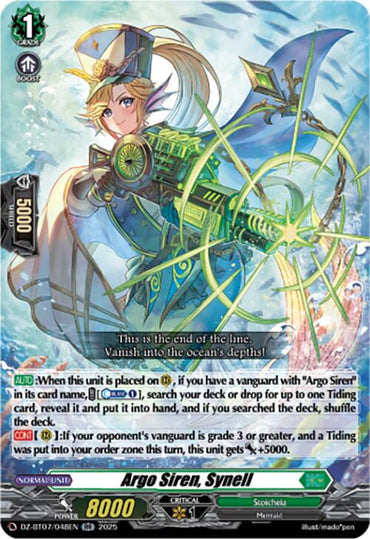 Argo Siren, Synell (DZ-BT07/048EN) [Moon Fangs & Cerulean Blaze]