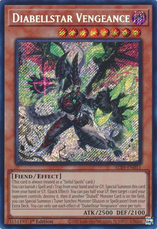 Diabellstar Vengeance [ALIN-EN011] Secret Rare