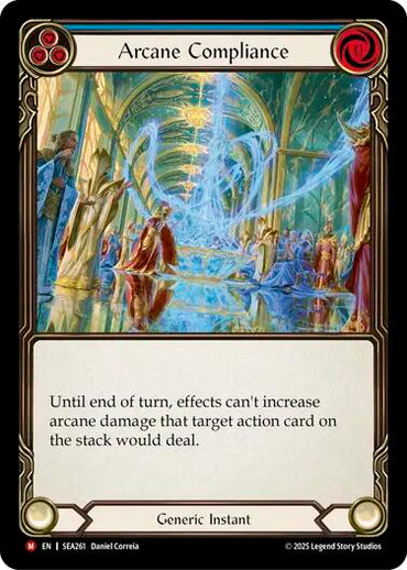 Arcane Compliance [SEA261] (High Seas)  Rainbow Foil
