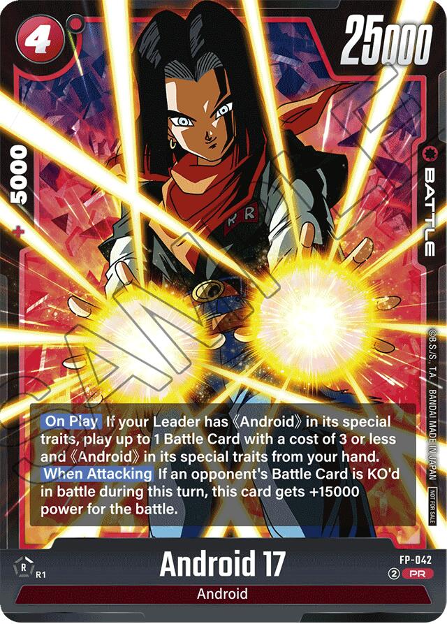 Android 17 (FB-042) [Fusion World Promotion Cards]