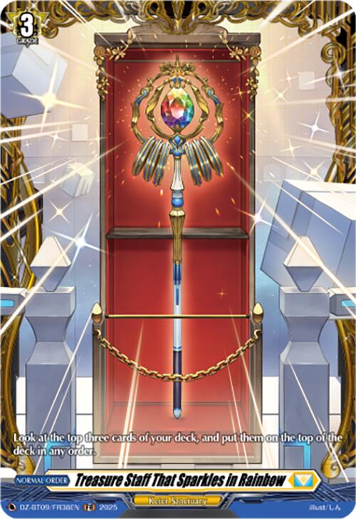 Treasure Staff That Sparkles in Rainbow (DZ-BT09/FR38EN) [Super Brave Detonation]