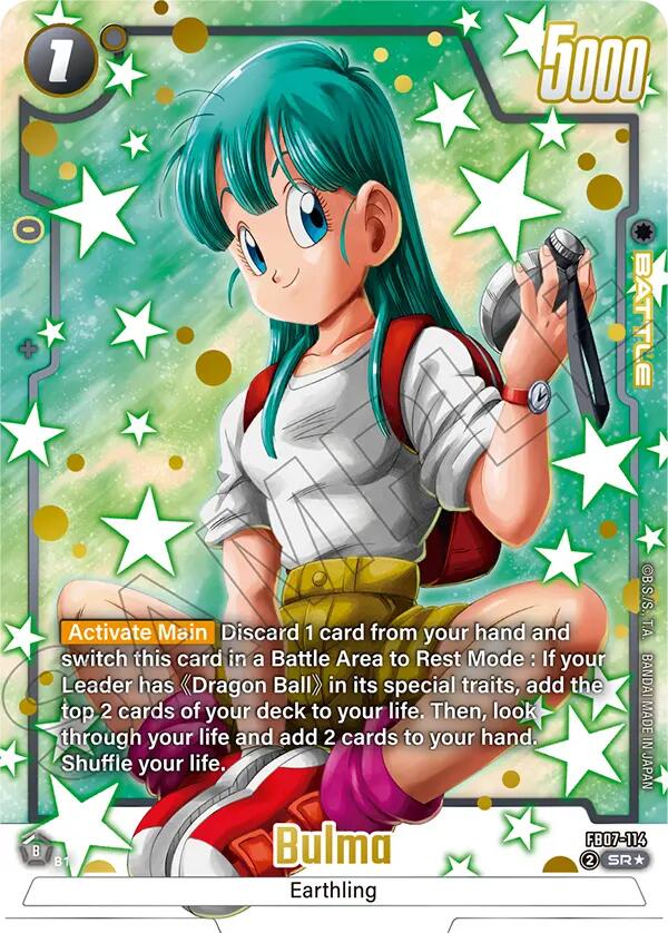 Bulma (FB07-114) (Alternate Art) [Wish For Shenron]