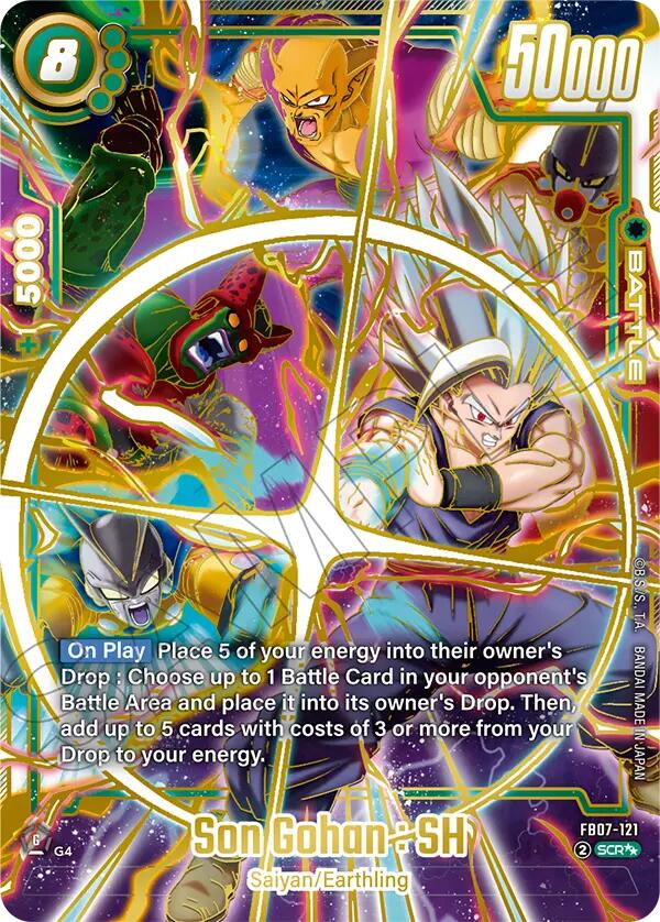 Son Gohan : SH (FB07-121) (Super Alternate Art) [Wish For Shenron]