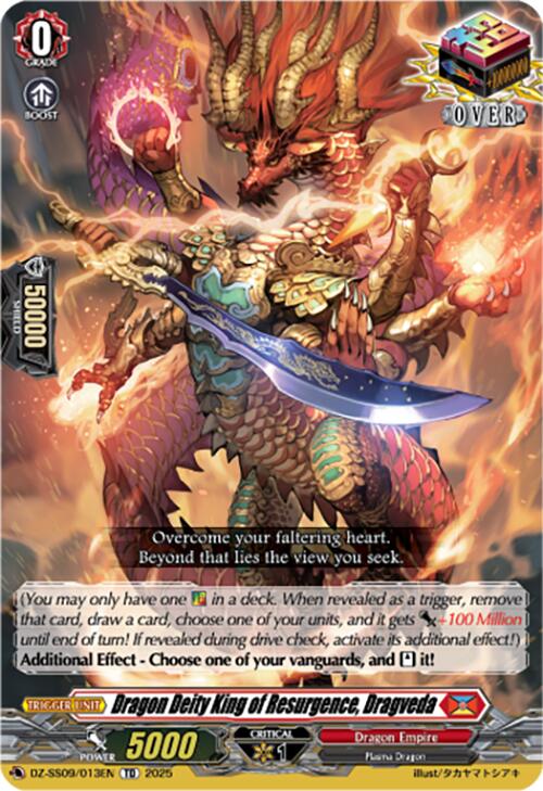 Dragon Deity King of Resurgence, Dragveda (DZ-SS09/013EN) [Zero Tendo Start Deck]