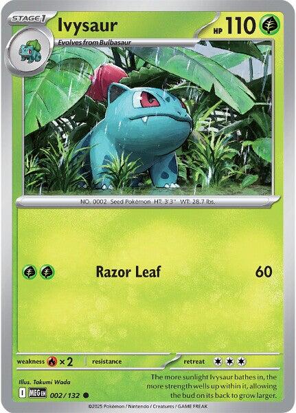 Ivysaur (002/132) [Mega Evolutions: Base Set]