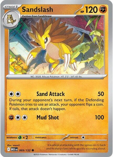 Sandslash (069/132) [Mega Evolutions: Base Set]