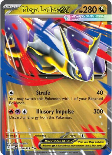 Mega Latias ex (100/132) [Mega Evolution: Base Set]