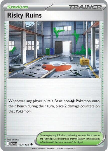 Risky Ruins (127/132) [Mega Evolution: Base Set]