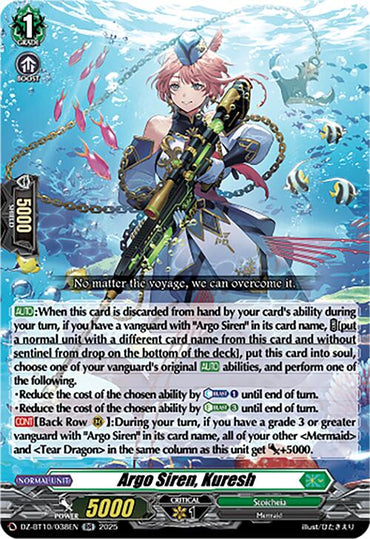Argo Siren, Kuresh (DZ-BT10/038EN) [Dragonsoul Resonance]