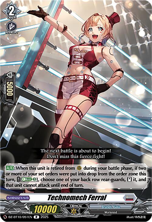 Technomech Ferral (DZ-BT10/051EN) [Dragonsoul Resonance]