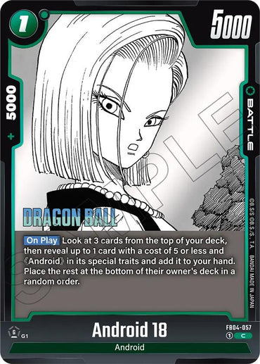 Android 18 [Manga Booster 02]