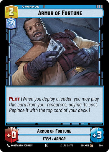 Armor of Fortune (580) (Foil) (580) [Secrets of Power]