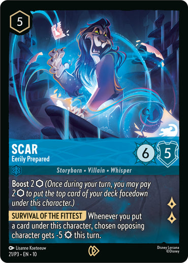 Scar - Eerily Prepared (21) [Promo Cards]