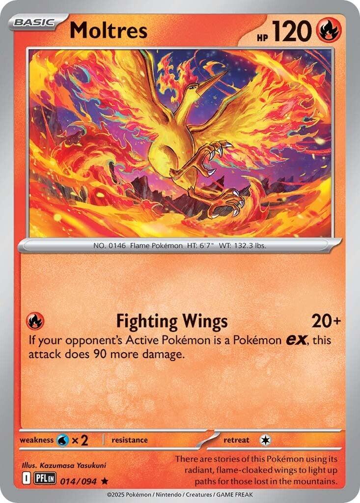 Moltres (014/094) [Mega Evolution: Phantasmal Flames]