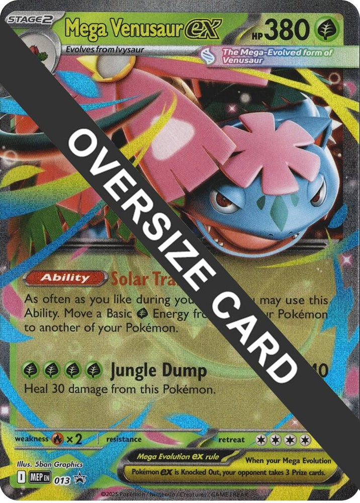 Mega Venusaur ex (013) (Jumbo) [Mega Evolution Promo]