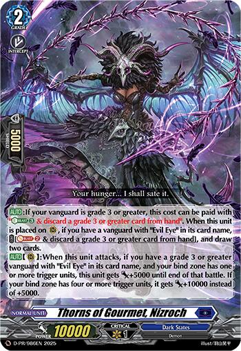 Thorns of Gourmet, Nizroch (D-PR/986EN) [D Promo Cards]
