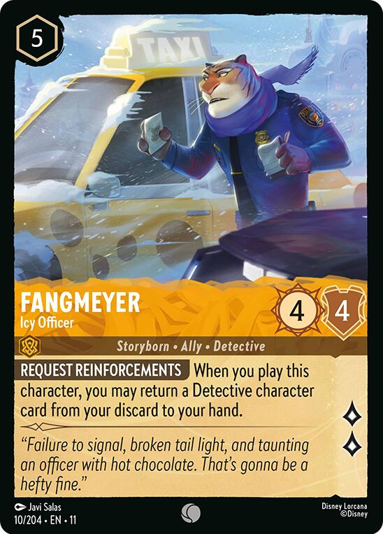 Fangmeyer - Icy Officer (10/204) [Winterspell]