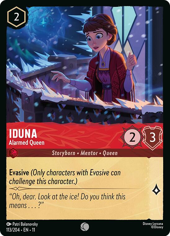 Iduna - Alarmed Queen (113/204) [Winterspell]