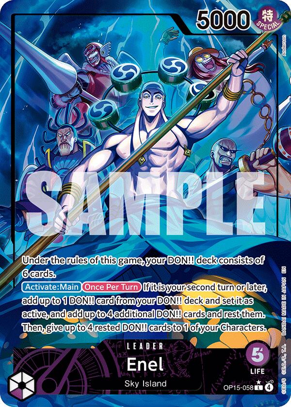 Enel (Alternate Art) [Adventure on Kami's Island]