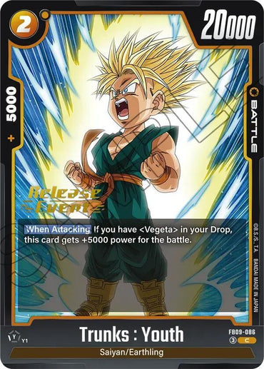Trunks : Youth [Dual Evolution Release Event Cards]