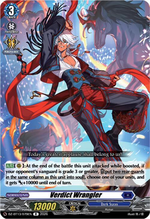 Verdict Wrangler (DZ-BT13/079EN) [Parallactic Clash]