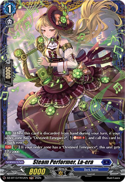 Steam Performer, La-era (DZ-BT13/FR12EN) [Parallactic Clash]