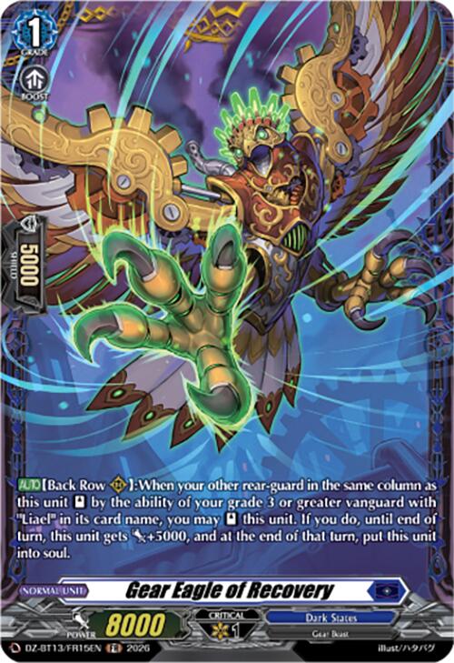 Gear Eagle of Recovery (DZ-BT13/FR15EN) [Parallactic Clash]