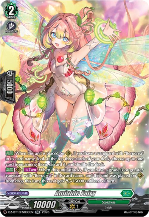Amiable Fairy (DZ-BT13/SR33EN) [Parallactic Clash]