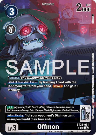 Offmon [BT25-061] (Full Art) [Dual Revolution]