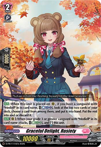 Graceful Delight, Rusiety (D-PR/1114EN) [D Promo Cards]
