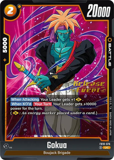 Gokua (FB10-076) [Cross Force Release Event Cards]