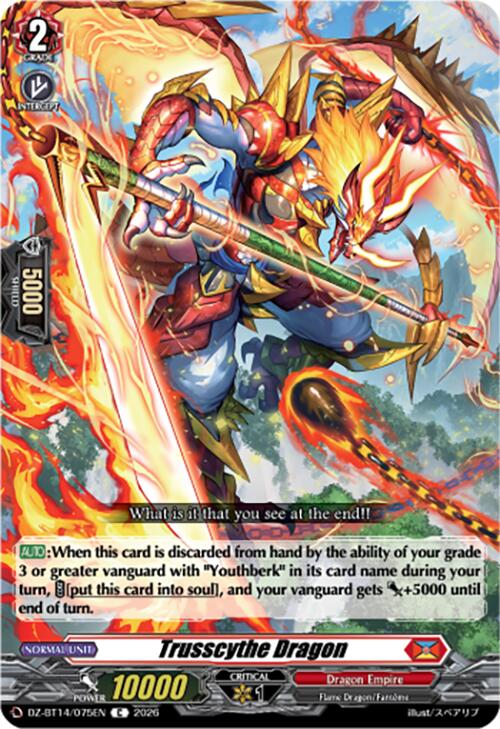 Trusscythe Dragon (DZ-BT14/075EN) [Envoys of the Crimson Moon]