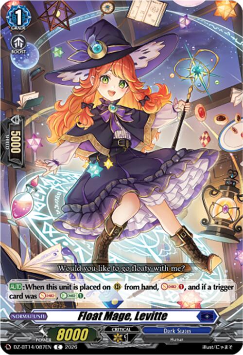 Float Mage, Levitte (DZ-BT14/087EN) [Envoys of the Crimson Moon]