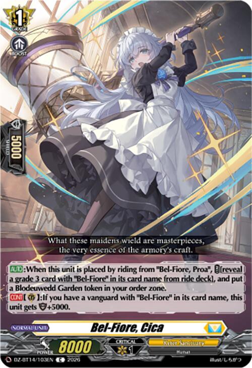 Bel-Fiore, Cica (DZ-BT14/103EN) [Envoys of the Crimson Moon]