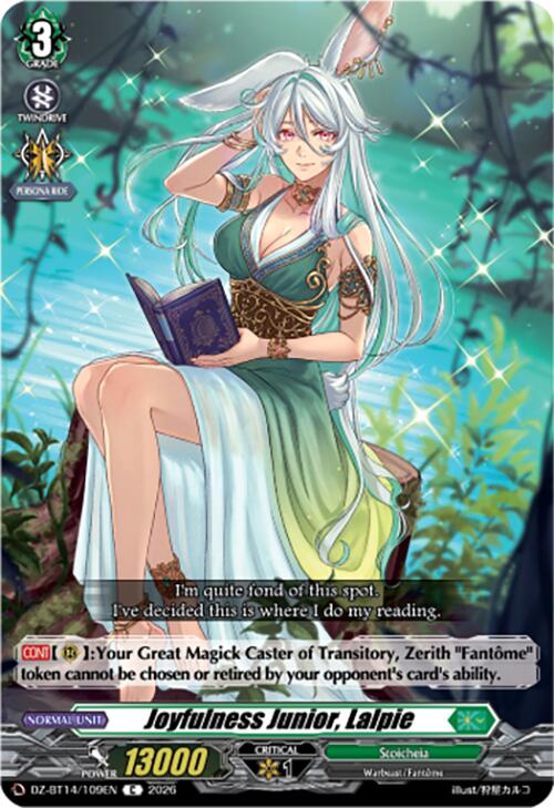 Joyfulness Junior, Lalpie (DZ-BT14/109EN) [Envoys of the Crimson Moon]