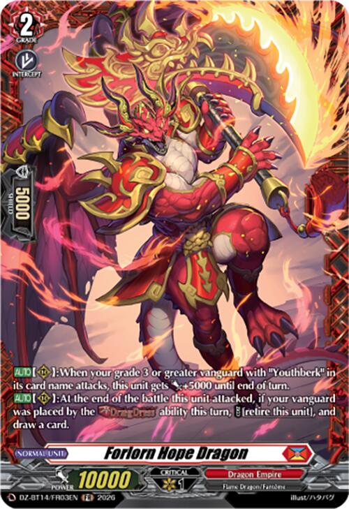 Forlorn Hope Dragon (DZ-BT14/FR03EN) [Envoys of the Crimson Moon]